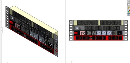 智能机架 PDU 示例缩略图